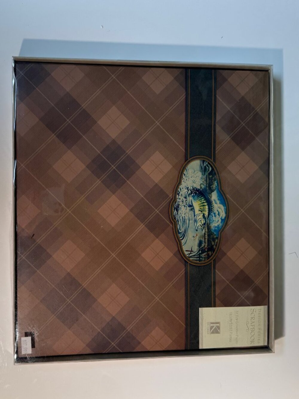 #4  Padded Design Series Scrapbook &  set of insert pages